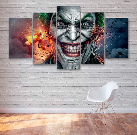 Joker DC Comics Movie Wall Art Canvas Printing Decor