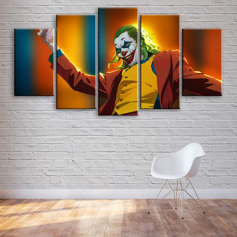 Joker Movie Canvas DC Comics Wall Art Canvas Printing Decor
