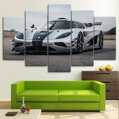 Koenigsegg Agera One Car Wall Art Canvas Printing Decor