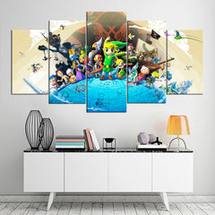 Legend of Zelda Wind Waker Wall Art Canvas Printing Decor