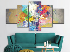 Light Bulb Abstract Creative Thinking Wall Art Canvas Printing Decor