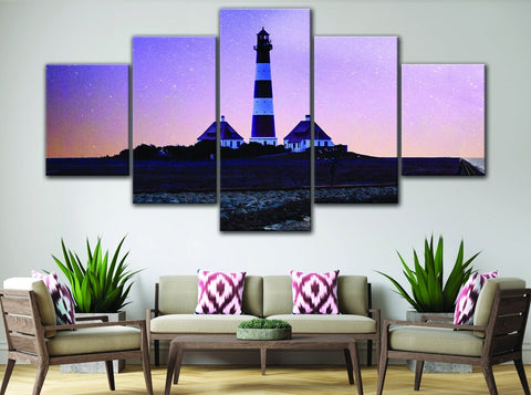 Lighthouse View Wall Art Canvas Printing Decor