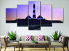 Image of Lighthouse View Wall Art Canvas Printing Decor