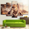 Image of Lion King Simba Movie Wall Art Canvas Printing Decor