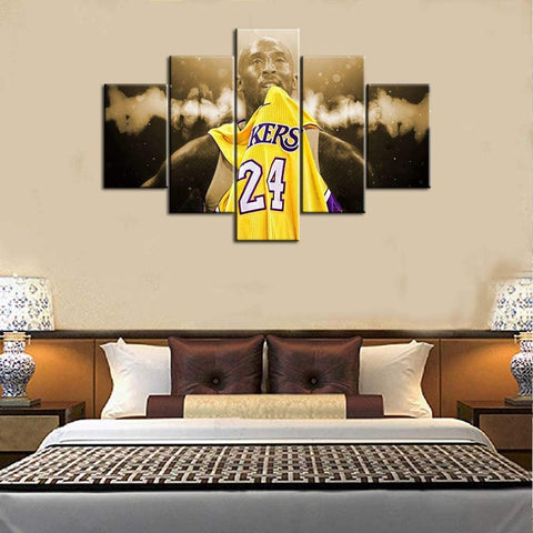 Los Angeles Lakers Kobe Bryant Wall Art Canvas Printing Decor