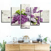 Image of Lovely Lilac Flowers Wall Art Canvas Printing Decor