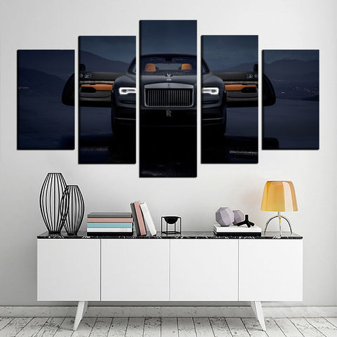 Luxury Car - Wraith Luminary Wall Art Canvas Printing Decor