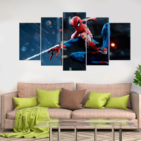 Spiderman Super Heroes Wall Art Canvas Printing