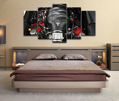 Maserati GranTurismo Car Engine Wall Art Canvas Printing Decor