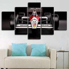 McLaren Honda MP4-4 Classic F1 Car Wall Art Canvas Printing Decor