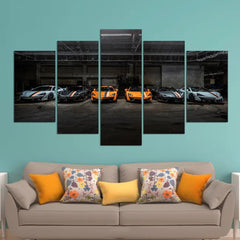 Mclaren Collection Sports Car Wall Art Canvas Printing Decor