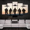 Image of Military Armed Forces Wall Art Canvas Printing Decor
