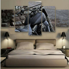 Motorcycle Photography Wall Art Canvas Printing Decor