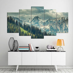 Mountain Forest Oregon Washington Wall Art Canvas Printing Decor