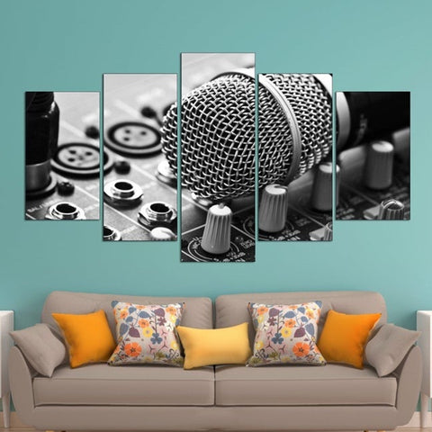Music Console Lover Wall Art Canvas Printing Decor