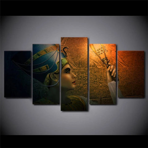 Nefertiti Egyptian Queen Wall Art Canvas Printing Decor