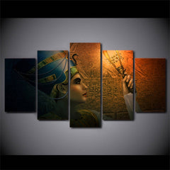 Nefertiti Egyptian Wall Art Canvas Printing Decor