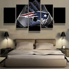 New England Patriots Sports Team Wall Art Canvas Printing Decor