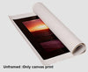 Image of Abstract Mountains at Sunset Wall Art Canvas Printing Decor-3Panels