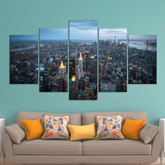 New York Manhattan City Wall Art Canvas Printing Decor