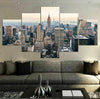 Image of New York Modern City Skyview Wall Art Canvas Printing Decor