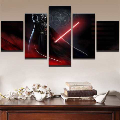 Star Wars Darth Vader Wall Art Decor Canvas Printing - BlueArtDecor