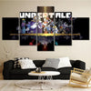 Image of Papyrus Undertale Chara Video Game Wall Art Canvas Printing Decor