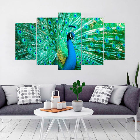 Peacock Wild Life Wall Art Canvas Printing Decor