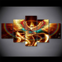 Phoenix Mystical Bird Wall Art Canvas Printing Decor