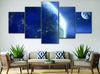 Image of Planet Earth Universe Wall Art Canvas Printing Decor