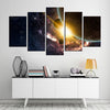 Image of Planets Space Solar Galaxy Wall Art Canvas Printing Decor
