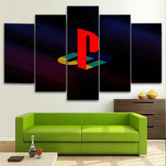 Play Station Logo Wall Art Canvas Printing Decor