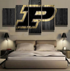 Purdue Boilermakers Sports Team Wall Art Decor Canvas Printing