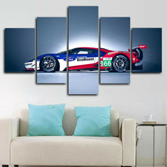 Race Car Wall Art Canvas Printing Decor