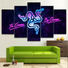 Image of Razer Logo Gamer Wall Art Canvas Printing Decor