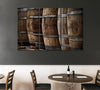Image of Retro Whiskey Barrel Wall Art Canvas Printing Decor-3Panels