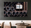 Image of Retro Wine Bottles Wall Art Canvas Printing Decor-3Panels