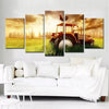Image of Rooster Chicken Barn Harvest Wall Art Canvas Printing Decor