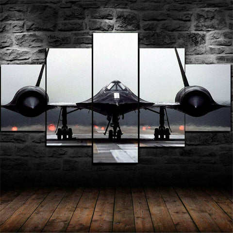 SR-71 Blackbird Aircraft Wall Art Canvas Printing Decor