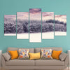 Image of Snow Winter Forest Wall Art Canvas Printing Decor