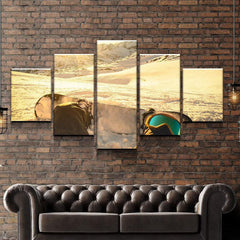 Snowboarding Bliss Wall Art Canvas Printing Decor