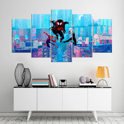 Spider-Man DC Comics for Kids Room Wall Art Canvas Printing Decor
