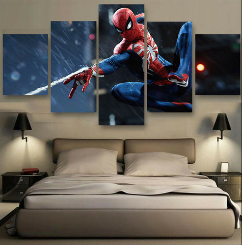 Spiderman Super Hero Comics Wall Art Canvas Printing Decor