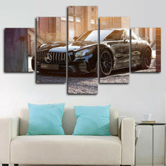 Sports Car Mercedes AMG Wall Art Canvas Printing Decor