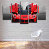 Image of Sports Red Super Car Wall Art Canvas Printing Decor
