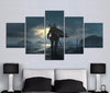 Image of Star Wars Mandalorian Wall Art Canvas Printing Decor