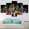 Image of Star Wars Movie Characters Wall Art Canvas Printing Decor