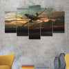 Image of Star Wars X-Wing Sunset Wall Art Canvas Printing Decor