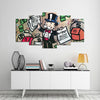 Image of Street Art Graffiti Wall Art Canvas Printing Decor