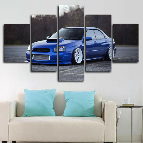 Subaru Impreza WRX STI Tuning Wall Art Canvas Printing Decor